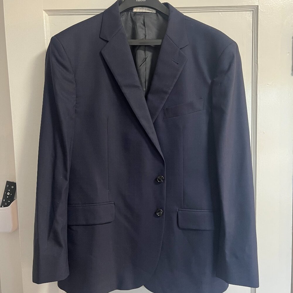 Men's Warehouse Joseph Abboud Navy Suit